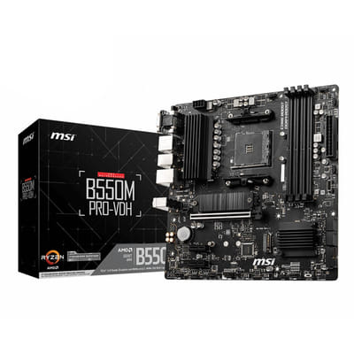 MSI B550M PRO-VDH AM4 micro ATX AMD B550