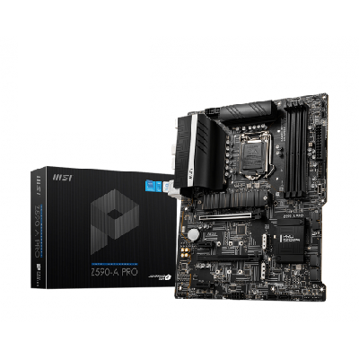 MSI Z590-A PRO carte mère Intel Z590 LGA 1200 (Socket H5) ATX (7D09-003R)