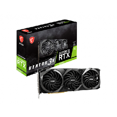 MSI RTX 3080 Ti VENTUS 3X 12G NVIDIA GeForce RTX 3080 Ti 12 Go GDDR6X