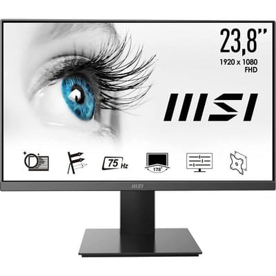 MSI Pro MP241X 23.8" LCD Full HD 7 ms Black