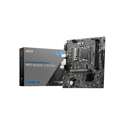 MSI PRO B660M-E DDR4 Intel B660 LGA 1700 micro ATX