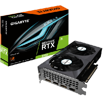 Gigabyte GeForce RTX 3050 EAGLE 8G NVIDIA 8 Go GDDR6 Gigabyte GeForce RTX 3050 EAGLE 8G NVIDIA 8 Go GDDR6
