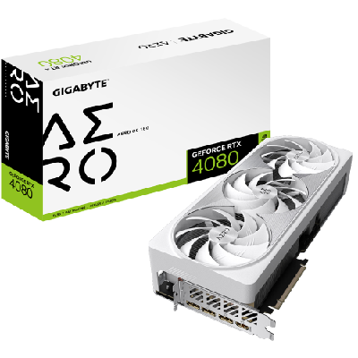 Gigabyte GeForce RTX 4080 16GB AERO OC NVIDIA 16 Go GDDR6X