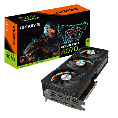 Gigabyte GV-N4070GAMING OC-12GD carte graphique NVIDIA GeForce RTX 4070 12 Go GDDR6X