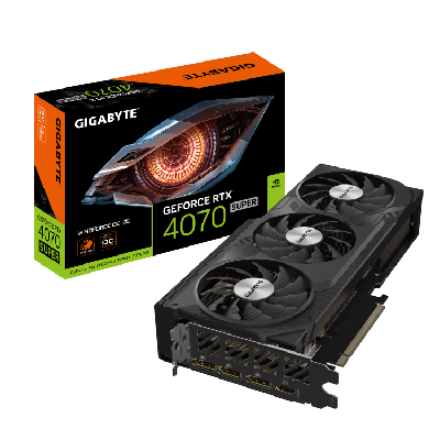 Gigabyte GeForce RTX 4070 SUPER WINDFORCE OC 12G NVIDIA 12 Go GDDR6X