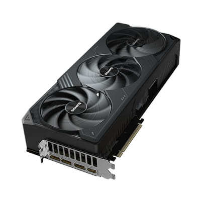 جيجابايت جيفورس RTX 5090 ويند فورس OC 32G بطاقة رسومات - 32 جيجابايت GDDR7، 512 بت، PCI-E 5.0، 2467 ميجاهرتز تردد النواة، 3 x DP 2.1a، 1 x HDMI 2.1b، إنفيديا DLSS 4، GV-N5090WF3OC-32GD