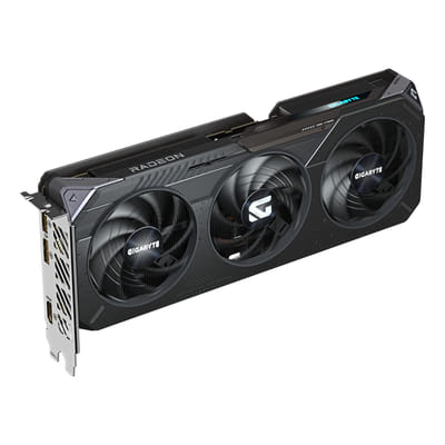 GIGABYTE Radeon RX 9060 XT GAMING OC 8G Carte Graphique - 8GB GDDR6, 128bit, PCI-E 5.0, 3320 MHz Fréquence du cœur, 2 x DisplayPort, 1 x HDMI, GV-R9060XTGAMING OC-8GD