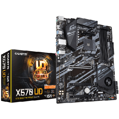 Gigabyte X570 UD carte mère AMD X570 Emplacement AM4 ATX Gigabyte X570 UD carte mère AMD X570 Emplacement AM4 ATX