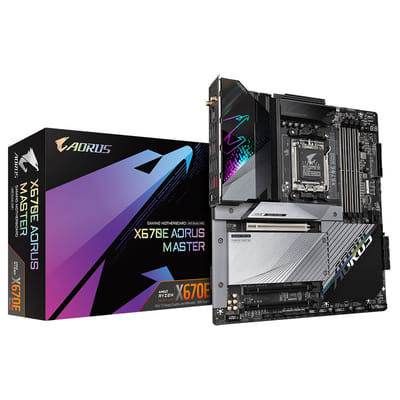 Gigabyte X670E AORUS MASTER (REV. 1.0) لوحة أم AMD X670 AM5 ATX
