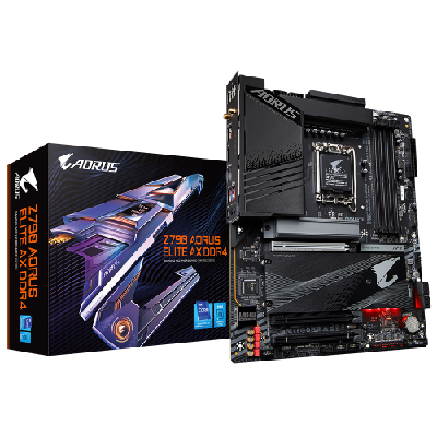 Gigabyte Z790 AORUS ELITE AX DDR4 (REV 1.0) carte mère Intel Z790 Express LGA 1700 ATX