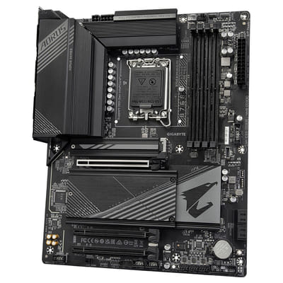 جيجابايت B760 AORUS ELITE AX (الإصدار 1.0) إنتل B760 LGA 1700 ميكرو ATX