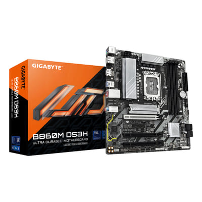 GIGABYTE B860M DS3H motherboard Intel B860 LGA 1851 (Socket V1) micro ATX
