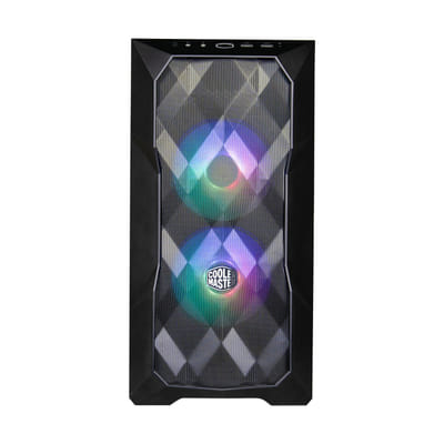 Cooler Master TD300 برج صغير أسود