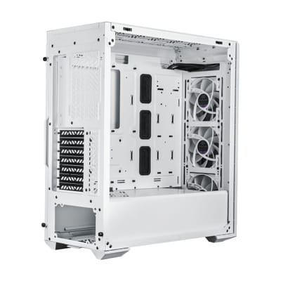 برج ميدي Cooler Master MasterBox 520 أبيض