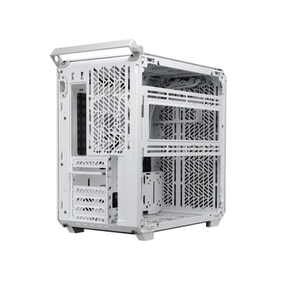 Cooler Master QUBE 500 Flatpack Macaron Edition Midi Tower Crème, Couleur menthe, Rose