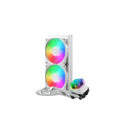 Cooler Master MasterLiquid 240 Core II White Processeur Kit de refroidissement du liquide 12 cm Blanc