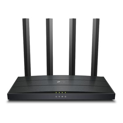 موجه TP-Link Archer AX12 لاسلكي إيثرنت سريع مزدوج النطاق (2.4 جيجاهرتز / 5 جيجاهرتز) أسود