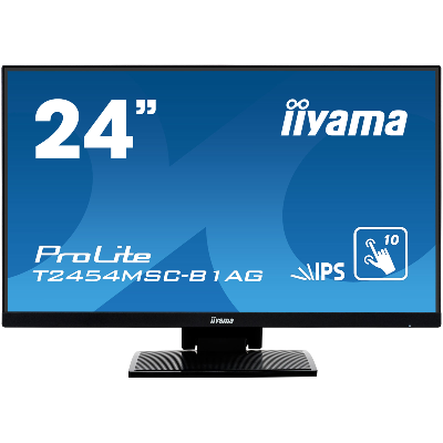 iiyama ProLite T2454MSC-B1AG écran plat de PC 60,5 cm (23.8") 1920 x 1080 pixels Full HD LED Écran tactile Multi-utilisateur Noir (T2454MSC-B1AG)