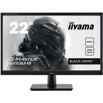 iiyama G-MASTER G2230HS-B1 LED display 54,6 cm (21.5") 1920 x 1080 pixels Full HD LCD Noir (G2230HS-B1)