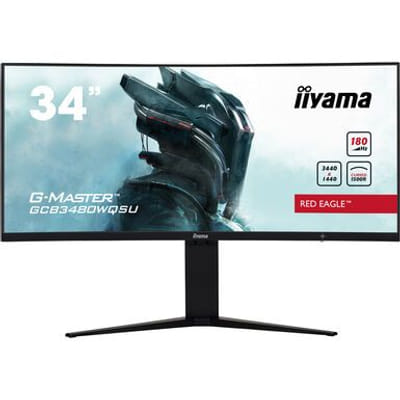 iiyama G-MASTER GCB3480WQSU-B1 Flat Screen PC Monitor 86.4 cm (34") 3440 x 1440 pixels UltraWide Quad HD LCD Black