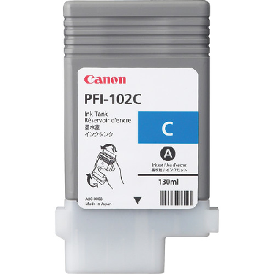 Canon PFI-102C cartouche d'encre Original Cyan Canon PFI-102C cartouche d'encre Original Cyan