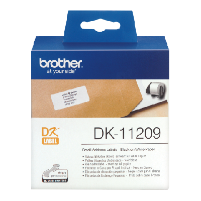 Brother Étiquettes d’adresse petite taille
