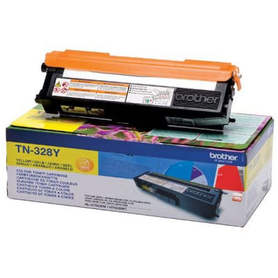 Brother TN-328Y Original Yellow Toner Cartridge
