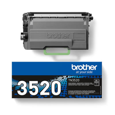 Brother TN-3520 Toner Cartridge Original Black (TN3520)