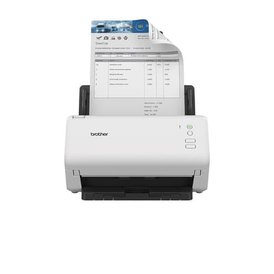Brother ADS-4100 ماسح ضوئي ADF 600 x 600 DPI A4 أسود، أبيض