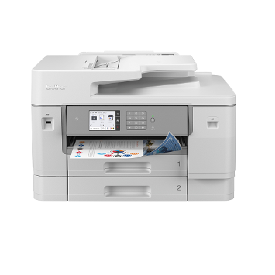 Brother MFC-J6955DW - Imprimante multifonction jet d'encre couleur A3 professionnelle avec Wi-Fi offrant des impressions économiques et de haute qualité