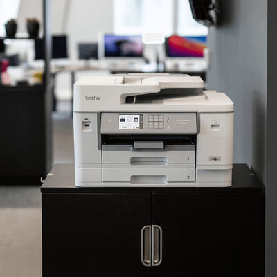 Brother MFC-J6955DW - Imprimante multifonction jet d'encre couleur A3 professionnelle avec Wi-Fi offrant des impressions économiques et de haute qualité