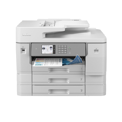 Brother MFC-J6957DW - Imprimante multifonction jet d'encre couleur A3 professionnelle avec Wi-Fi et grande capacité d'entrée papier
