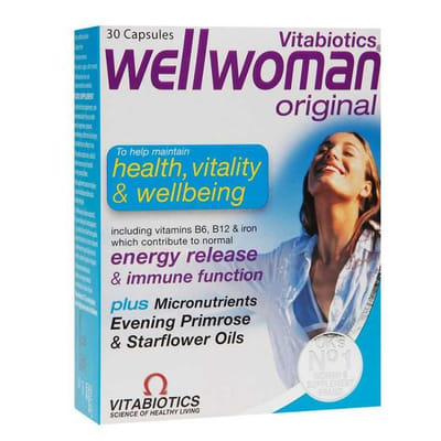 VITABIOTICS WELLWOMAN ZINC ORIGINAL 30 CAPSULES