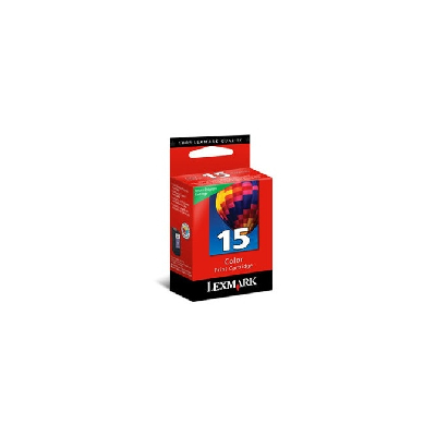 Lexmark N° 15 Color Return Program Print Cartridge cartouche d'encre 1 Cartridge Original Noir Lexmark N° 15 Color Return Program Print Cartridge cartouche d'encre 1 Cartridge Original Noir