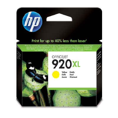 HP 920XL cartouche d'encre jaune grande capacité authentique HP 920XL cartouche d'encre jaune grande capacité authentique