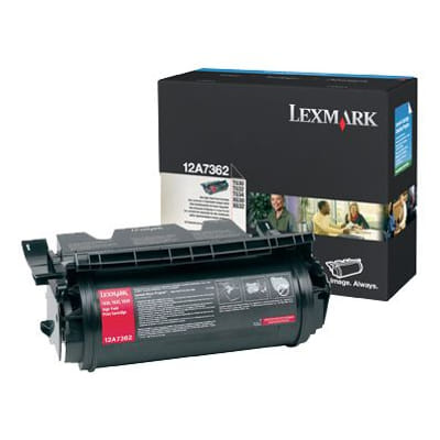 Lexmark 12A7362 Cartouche de tonerOriginal Noir