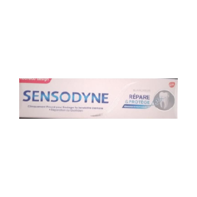 Sensodyne Dentifrice Répare et Protège Blancheur 75ml Sensodyne Dentifrice Répare et Protège Blancheur 75ml