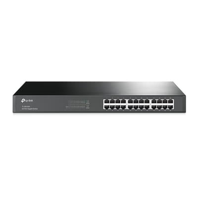 TP-LINK TL-SG1024 commutateur réseau Géré L2 Gigabit Ethernet (10/100/1000) Noir (TL-SG1024)