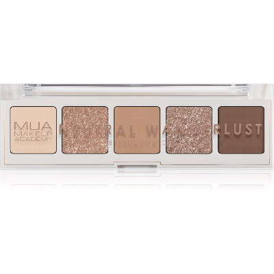 MUA Makeup Academy Professional 5 Shade Palette teinte Neutral Wanderlust 3,8 g