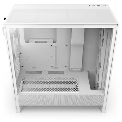 NZXT H5 Flow RGB برج ميدي أبيض