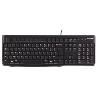 Logitech Keyboard K120 for Business clavier USB AZERTY Français Noir Logitech Keyboard K120 for Business clavier USB AZERTY Français Noir