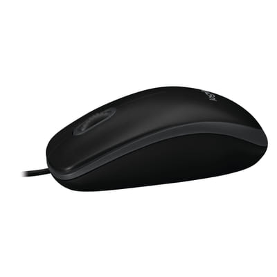 Logitech B100 فأرة مريحة للاستخدام باليدين USB نوع-A ضوئية 800 DPI