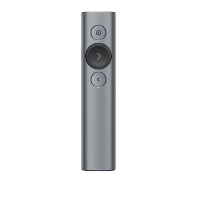Logitech Spotlight Presentation Remote Bluetooth/RF Gray (910-004861)