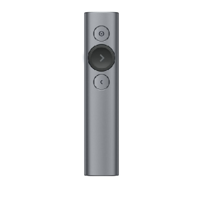 Logitech Spotlight Presentation Remote télécommande Bluetooth/RF Gris (910-004861)