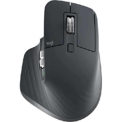 Logitech MX Master 3 souris Droitier RF Sans fil + Bluetooth Laser 4000 DPI