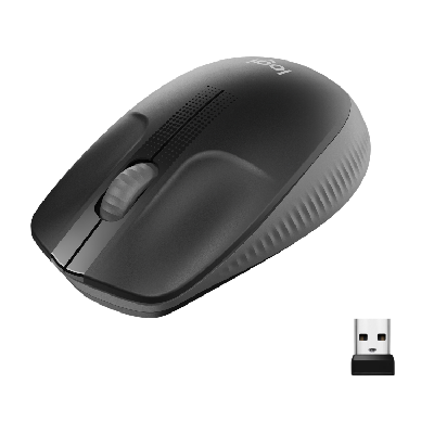 Logitech M190 Full-Size Wireless Mouse Logitech M190 Full-Size Wireless Mouse