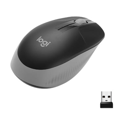 فأرة Logitech M190 لاسلكية بحجم كامل