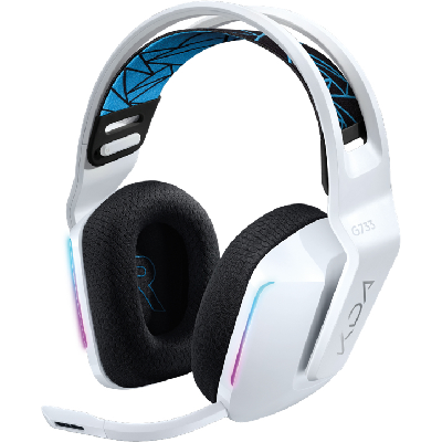 Logitech G G733 K/DA Casque Arceau Blanc