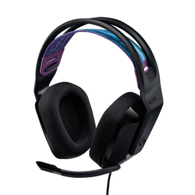 Logitech G G335 Wired Gaming Headset Over-Ear Black