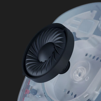 Logitech G G435 سماعات رأس لاسلكية للعب بلوتوث زرقاء